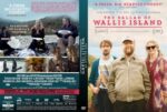 Front and back DVD cover for The Ballad of Wallis Island: on the front, a bearded man with a guitar stands with two others on a beach; the back features cast scenes and movie credits in a collage.