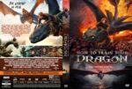 Double-sided How to Train Your Dragon DVD cover: dragon rider in flames on the right and a collage of characters on the left.