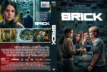 Front and back cover of the Brick Blu-ray/DVD: a moody collage with a woman in the foreground, a man in the background, and the bold title BRICK on a brick wall.