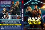 Movie cover for 'Back in Action' featuring Jamie Foxx and Cameron Diaz in action poses amid neon lights and a cityscape backdrop.