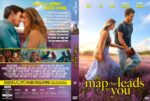 Front cover: The Map That Leads to You DVD with a couple walking through a lavender field under a blue sky; yellow title text.