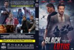 Front cover of Black Lotus DVD: two men in suits, action scene, and bold white/red title.