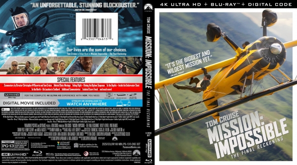 Mission Impossible The Final Reckoning (2025) - Blu-Ray/ DVD / USB