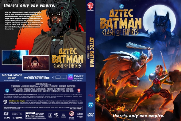 Aztec Batman Clash of Empires (2025) DVD