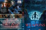 Front cover of the Blu-ray/DVD for the film Weapons: a blue-night suburban scene with children and the red title WEAPONS.