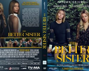 Front cover: two women by a pool in tropical greenery with the gold title 'The Better Sister' and 'Limited-Series' labelhints.