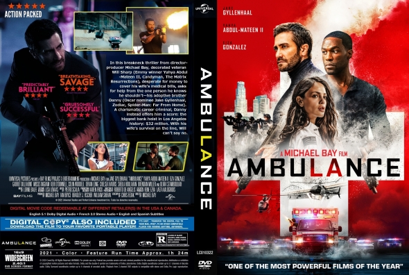 Ambulance (2022) DVD