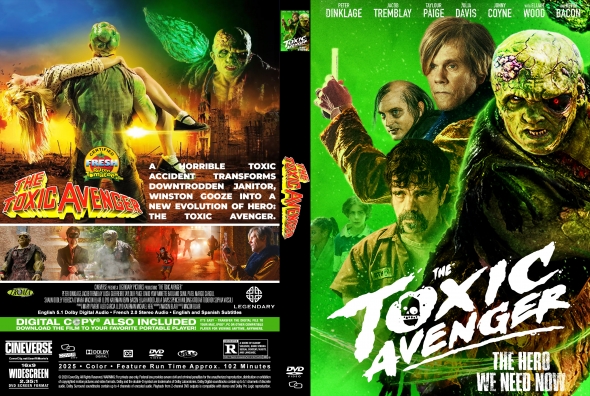 The Toxic Avenger (2023) DVD