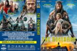 Front and back DVD cover of The Northman: large central Viking with others in blue-toned imagery, bold yellow title THE NORTHMAN, and crowd of characters; back shows scenes and taglines.