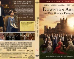 Front cover: Downton Abbey – The Grand Finale, sunset-lit estate with the main cast posed on the lawn and the title above them (Collector's Edition).