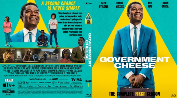 Government Cheese  (2025) Complete 1st Season Blu-Ray
