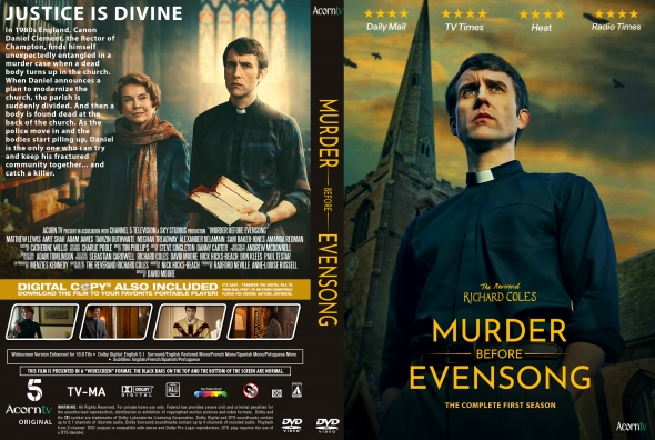 Murder Before Evensong (2025) Complete 1st Season DVD