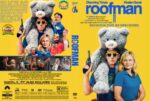 Movie poster for 'Roofman' featuring Channing Tatum in sunglasses with a large teddy bear on his shoulders, beside Kirsten Dunst, against a bright yellow background.