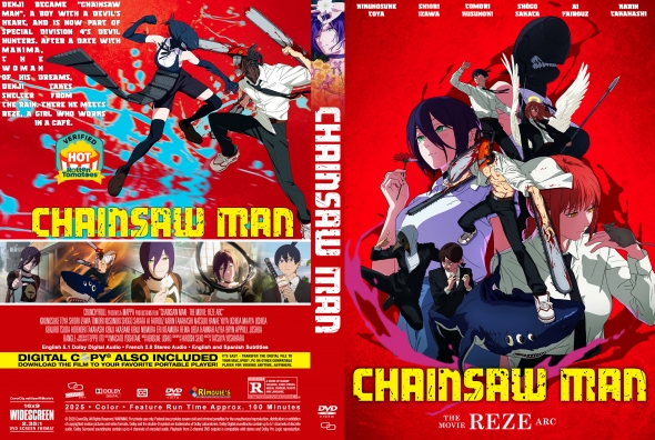Chainsaw Man The Movie Reze Arc (2025) DVD