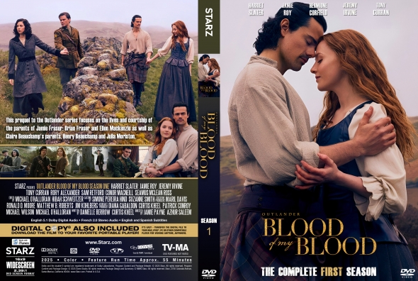 Outlander Blood of My Blood (2025) Complete 1st Season DVD