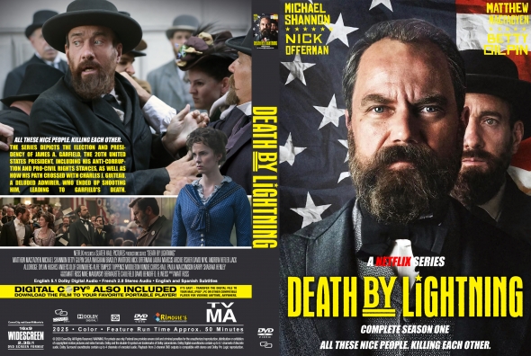 Death by Lightning (2025) Complete 1st Season DVD