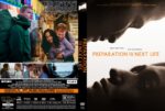 DVD cover for the film Preparation for the Next Life, featuring a collage of scenes on the left and a close-up couple on the right with the title across the spine on the left edge.