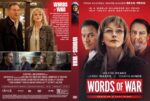 DVD cover for Words of War with Maxine Peake center, flanked by two men, bold red title.