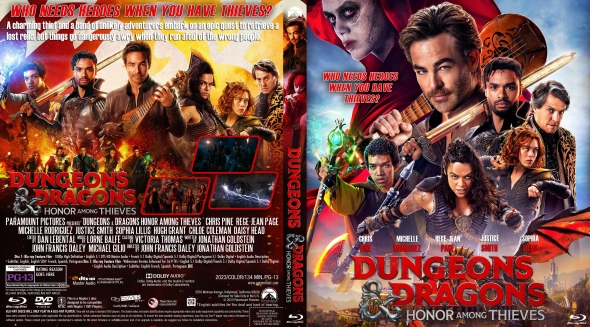 Dungeons and Dragons Honor Among Thieves (2023) Blu-Ray