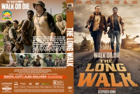 DVD cover for Walk or Die: The Long Walk, showing a group of survivors walking toward the camera in a desolate, dusty landscape.