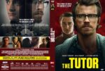 Cover art for The Tutor: a bearded man in glasses wearing a teal sweater against a red background with a bold yellow title.