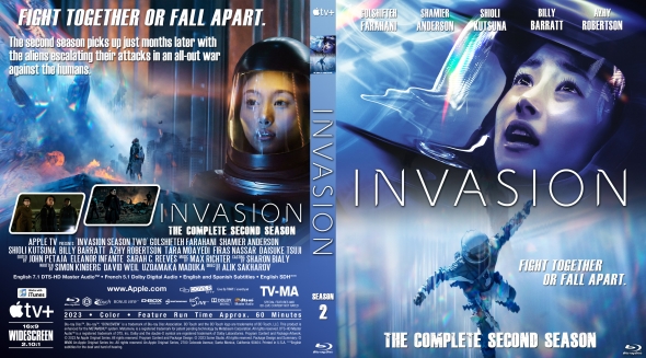 Invasion (2023) Complete 2nd Season Blu-Ray