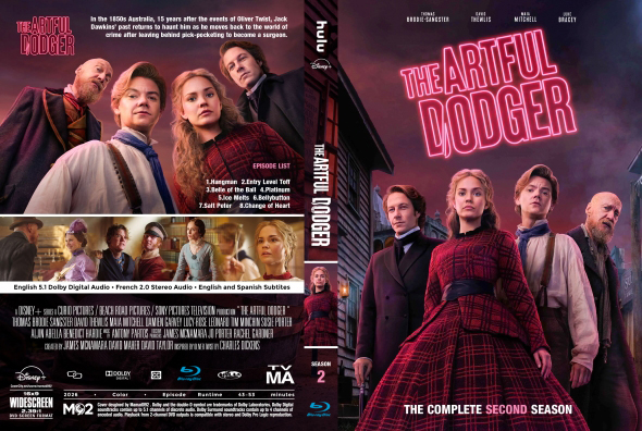 The Artful Dodger (2026) Complete 2nd Season Blu-Ray