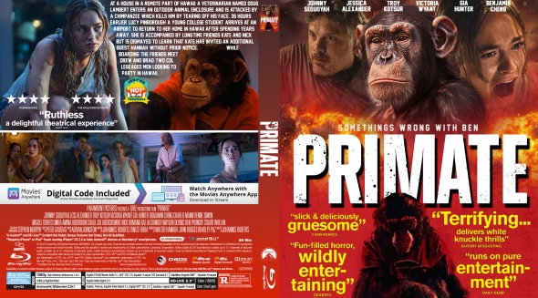 Primate (2025) Blu-Ray