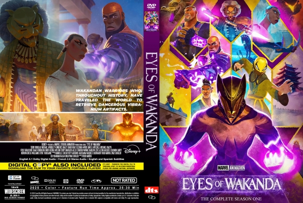 Eyes of Wakanda (2025) Complete 1st Season DVD
