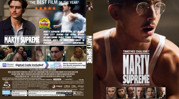 Marty Supreme (2025) Blu-Ray