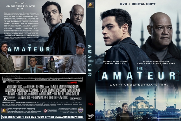 The Amateur (2025) DVD