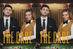 Promotional poster with a man in a suit and a woman in a mustard cardigan, casino backdrop, and bold yellow text across the bottom—Season 01.