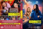 Front cover of the Roommates DVD: two teen girls in a dorm dressing room with a bold yellow 'ROOMMATES' title; back cover shows a collage of scenes and the tagline 'One dorm. Zero boundaries.'
