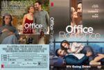 Cover art for the romantic comedy 'Office Romance' with scenes of a couple embracing and coworkers; front features the bold title 'Office Romance' and a couple kissing, while the spine shows the title and the back includes multiple stills and the tagline 'It's Going Down'.