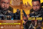 Promotional DVD cover for a crime action film, featuring a bearded man aiming a pistol on the right and left, with a city skyline in the background and bold title text in the center-right side.
