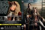 DVD cover for Savage House: left shows a pig-faced man in 18th‑century clothing; right shows two aristocratic women; tagline 'Polite society has never been so savage'.