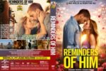 Front cover of the Reminders of Him DVD: a couple kissing with a bright yellow title on a pink background.