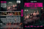 Promotional Blu-ray/DVD cover for Pretty Lethal, showing a group of women topless/bare-chested on a staircase with a bold pink title.