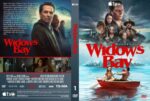 Widows Bay DVD cover featuring an ensemble of characters on a blue seascape with a red title.