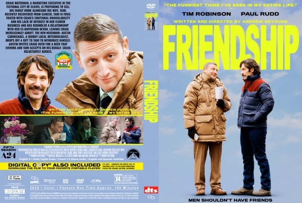 Friendship (2024) - Blu-Ray/ DVD / USB