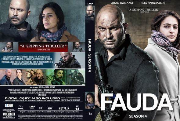Fauda (2015) Complete 4th Season -Blu-Ray / DVD / USB