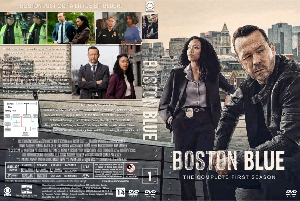 Boston Blue (2025) Complete 1st Season -Blu-Ray / DVD / USB